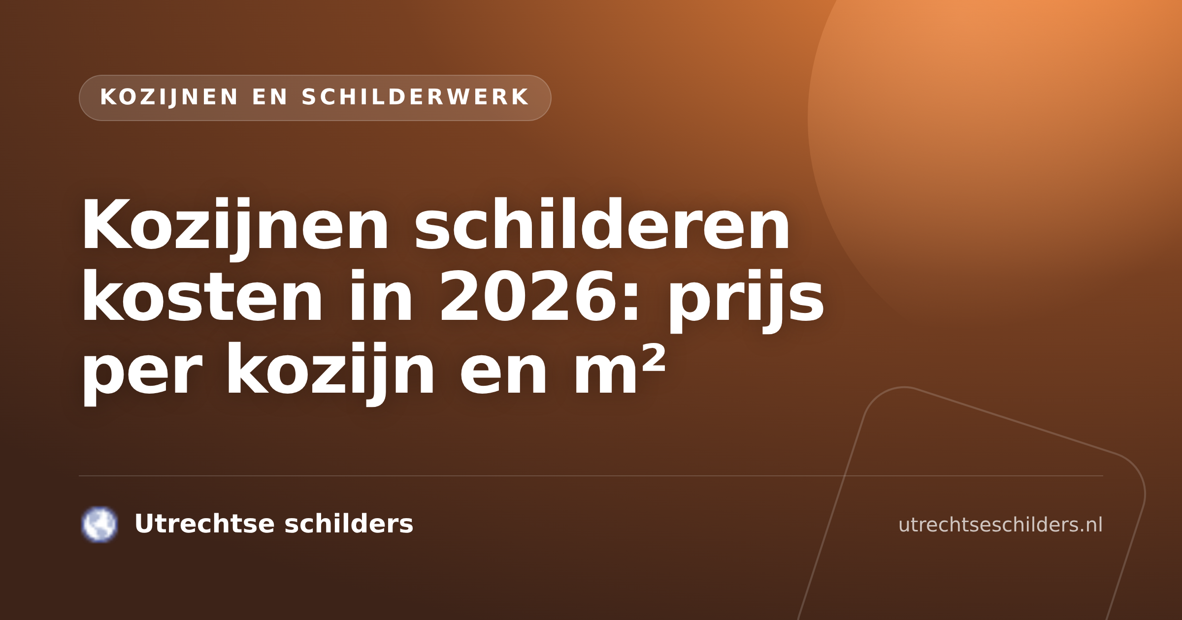 Kozijnen schilderen kosten 2026 met schilder die houten kozijnen buiten onderhoudt