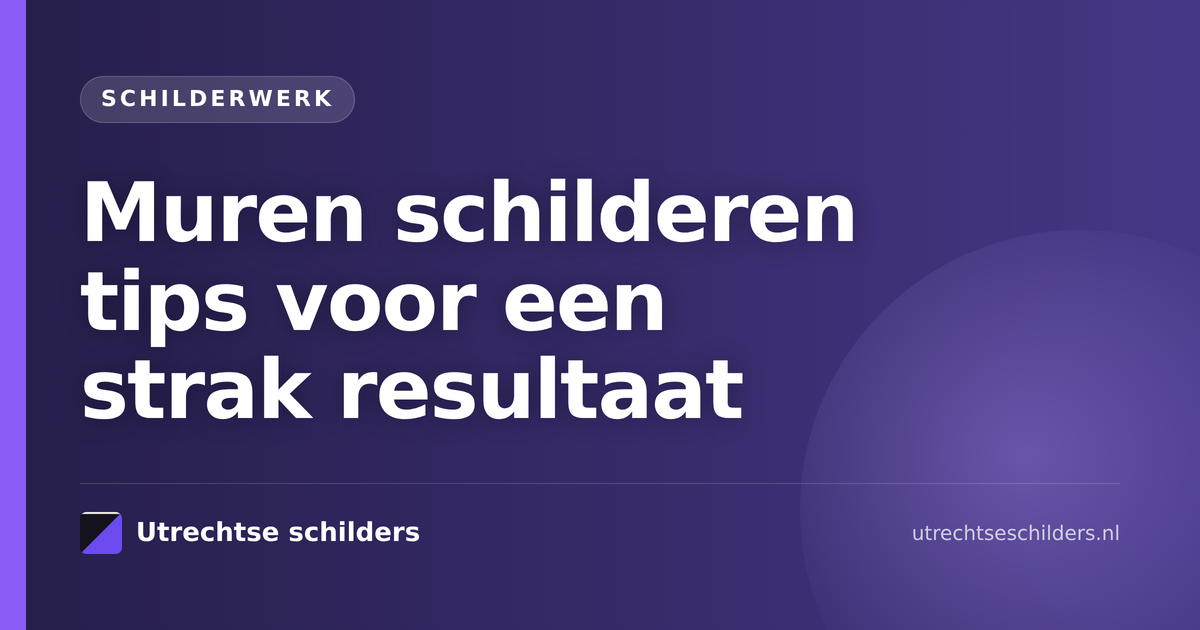 Muren schilderen tips met verfroller, afplaktape en een strak geschilderde muur